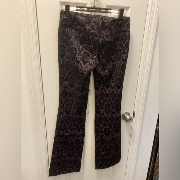 Rare vintage Lip Service Quoth the Raven boot cut pants - Picture 4 of 8